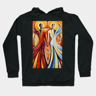 ice and fire Hoodie